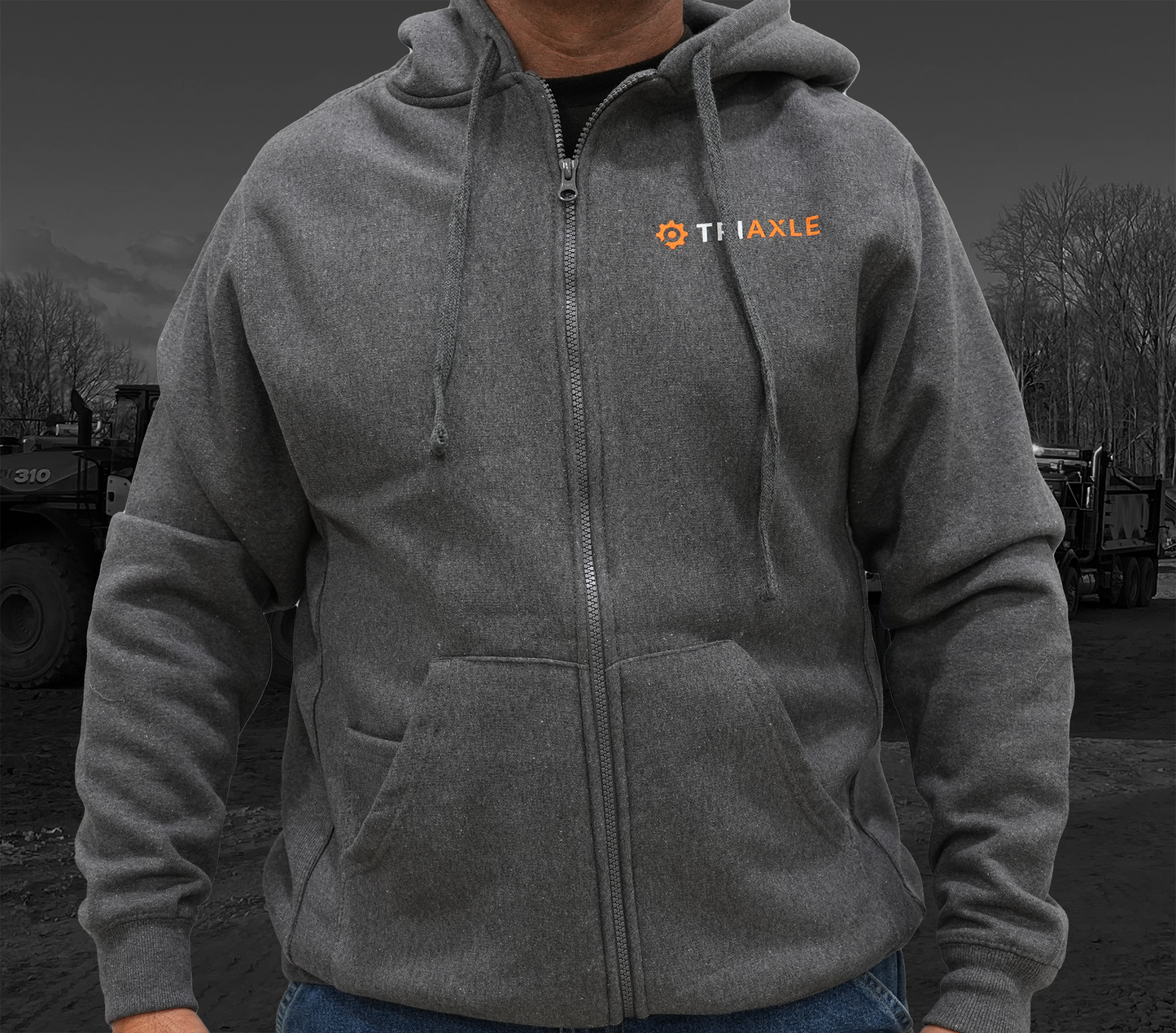 Zip Up Hoodie ( Heavy)